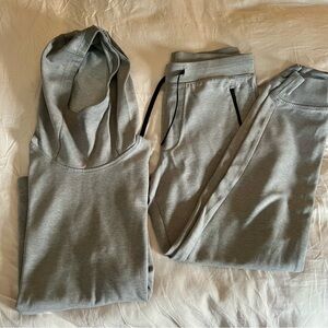 J. Crew Gray Hoodie and Joggers Set